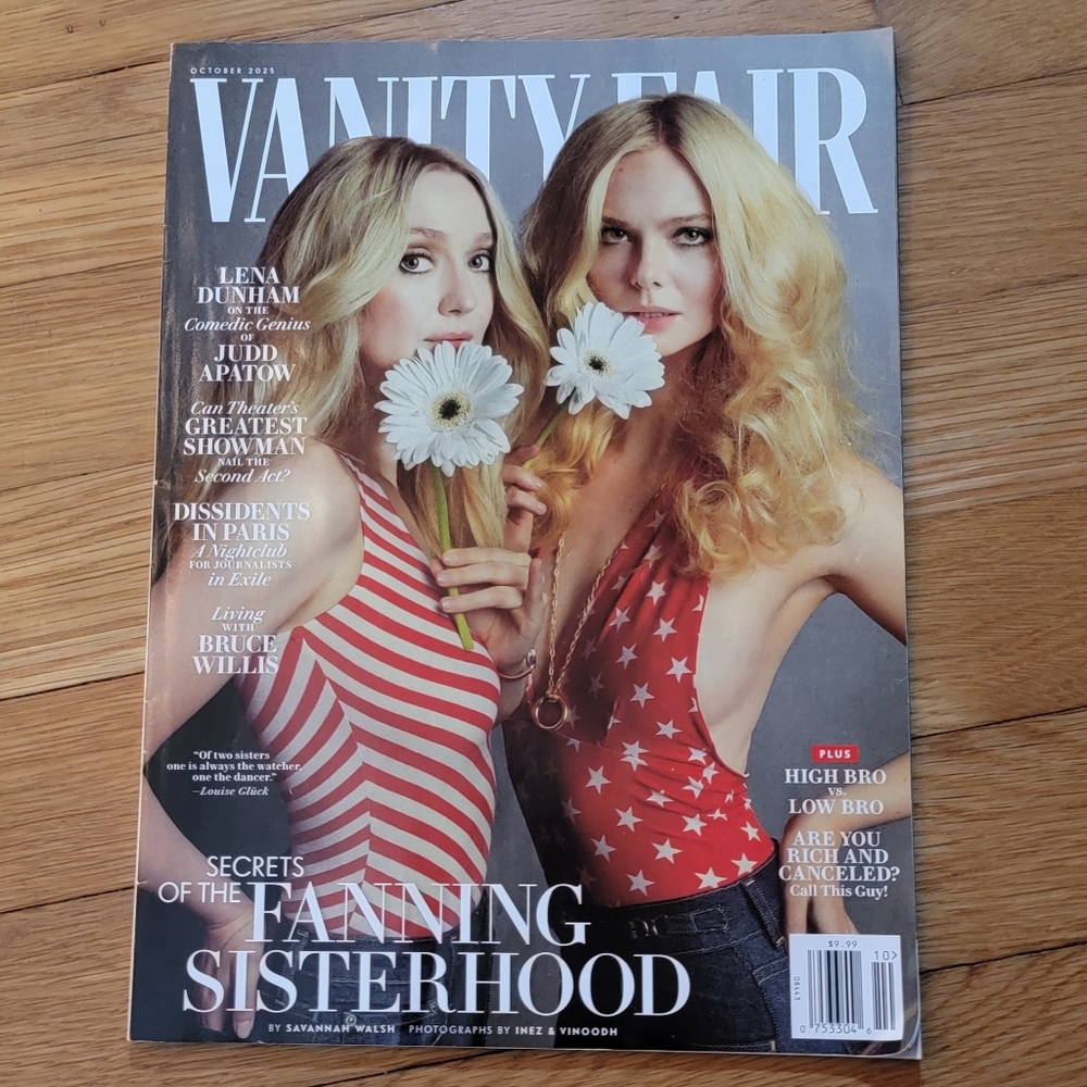 Vanity Fair magazine, Fannings on cover